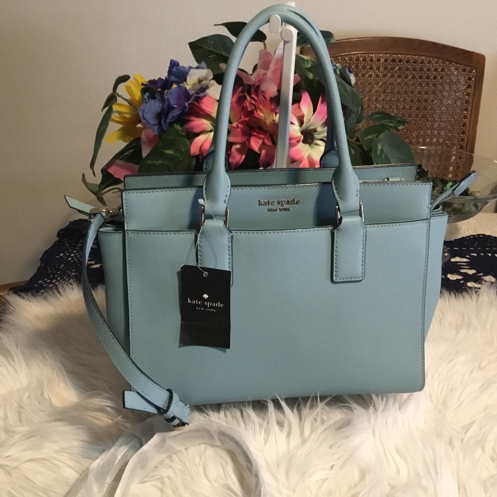 🌹HOST PICK-KATE SPADE CAMERON STREET LOTTIE SAFFRON LEATHER SATCHEL BAG/NWT